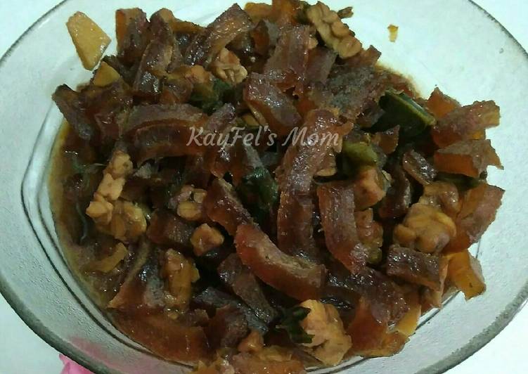 How to Cook Perfect Oseng Kikil Cabe Ijo