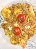 "Tortelloni com Carne Picada"