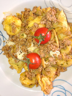 Foto de "Tortelloni com Carne Picada"