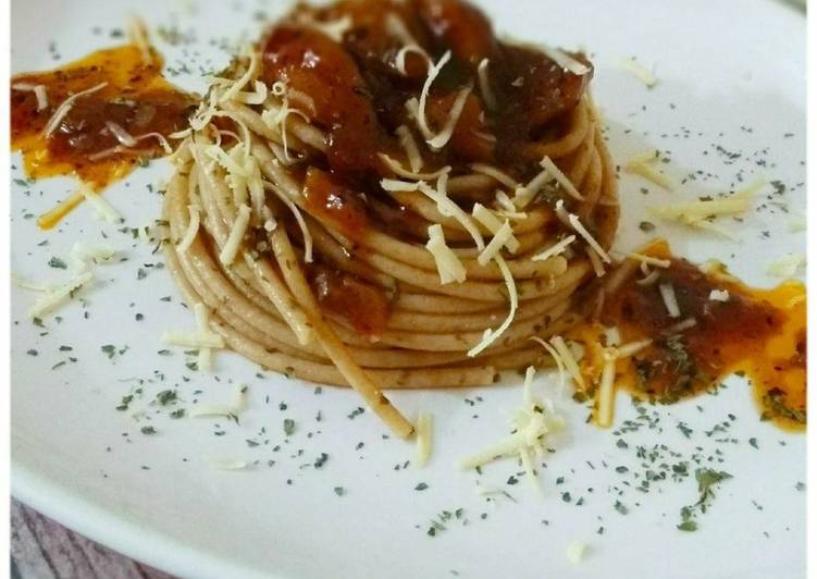 Spaghetti Saus Barbeque