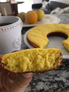 Una foto de Torta de naranja en licuadora SIN TACC y SIN AZÚCAR