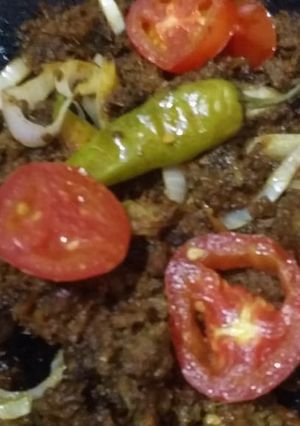 A picture of B.B.Q Tawa keema.