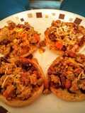 Chili Cheese Muffin Bites