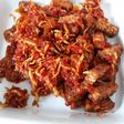 Sambalado tempe teri medan ala mimi Shidqya