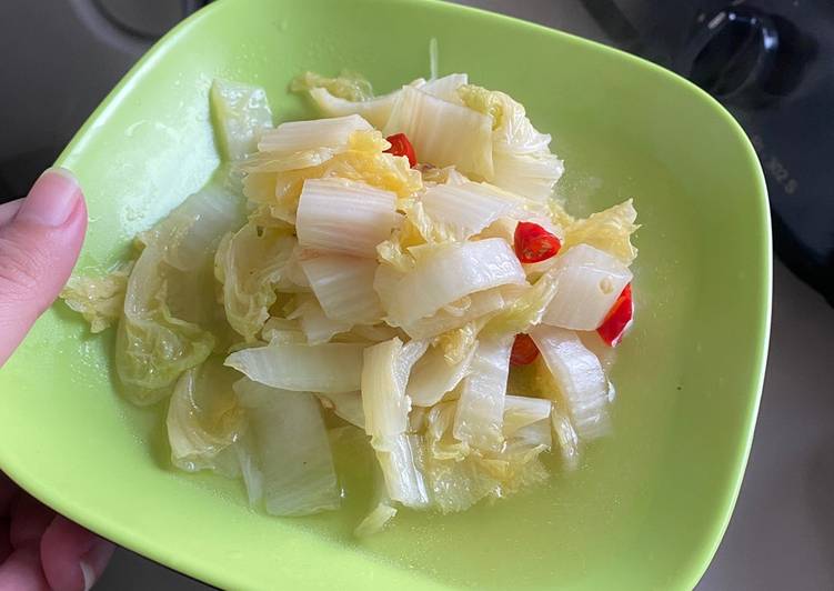 Tumis Sayur Sawi Putih