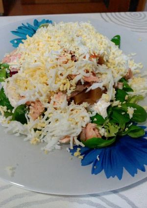 Foto principal de Ensalada templada de salmón