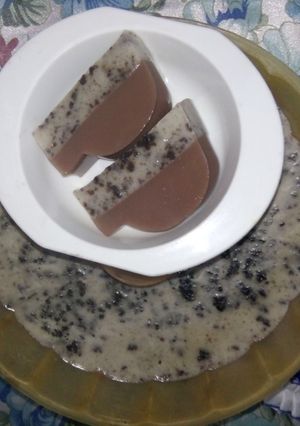 Foto resep Puding Susu Oreo