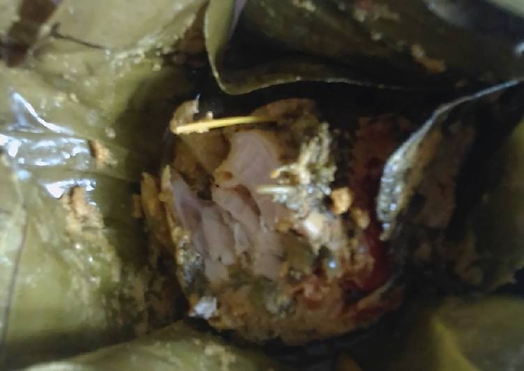 Pepes ayam mendesah