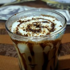 Chocolate cold coffee A picture of Chocolate cold coffee.