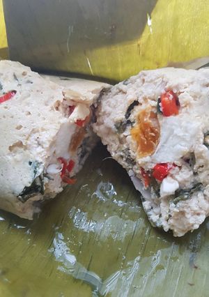 Foto resep Pepes tahu telur asin