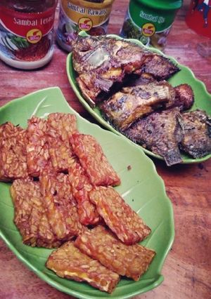 Foto resep Ikan Mujaer & tempe goreng