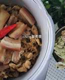 古早味-高麗菜乾滷肉