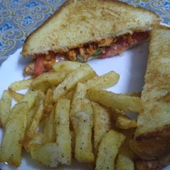 A picture of Chicken Tandoori Sandwich.
