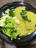 Pierna ahumada en salsa verde