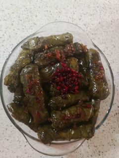 عکسی از دستور دلمه برگ مو تبریزی