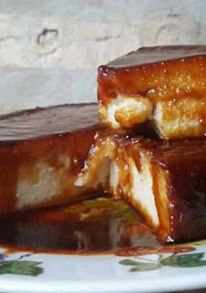 Una foto de Budín de pan