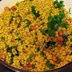 A picture of Sorghum (Jowar) Upma.