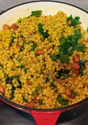 A picture of Sorghum (Jowar) Upma.