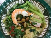 A picture of wonton meat