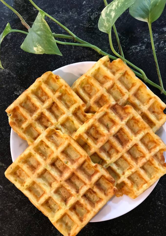 Кабачкові вафлі
