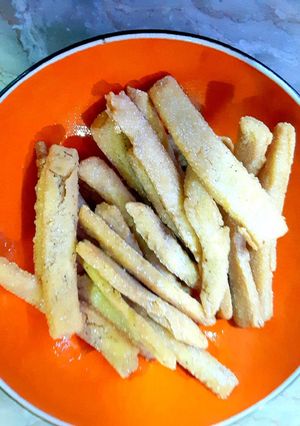 A picture of Rice fries.