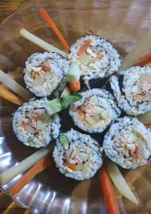 Foto resep Sushi local simpel