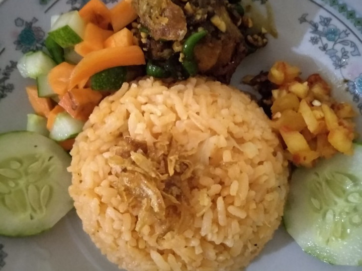 Standar Resep memasak Nasi minyak asli palembang dijamin istimewa