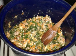 Una foto de Salteado de Pollo y Kale