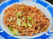 Gambar resep mie jebew mie kering