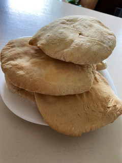 Una foto de Pan pita veloz en airfryer