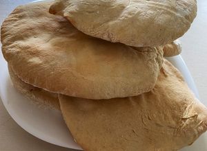 Una foto de Pan pita veloz en airfryer