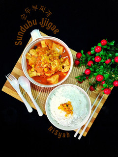 Foto resep Sundubu Jjigae ~ Sup Tahu ala Korea