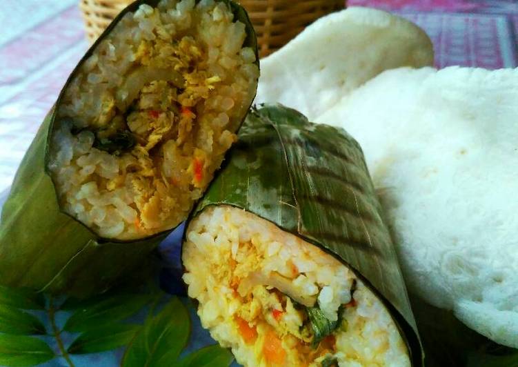 Resep Nasi Bakar Ayam Sayur oleh Luluk Khusna Cookpad