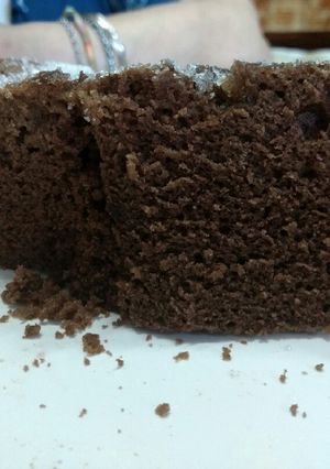 Una foto de Torta de chocolate en microondas