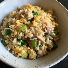 A picture of Mackerel Fried Rice.