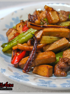 客家小炒 的食譜成品照片