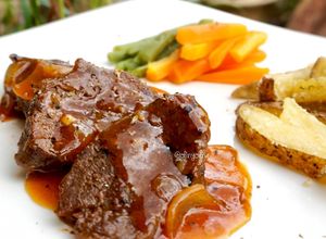 Foto resep Beef Steak with Blackpepper Sauce