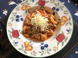 Cappelletta arrabiata mozarellával