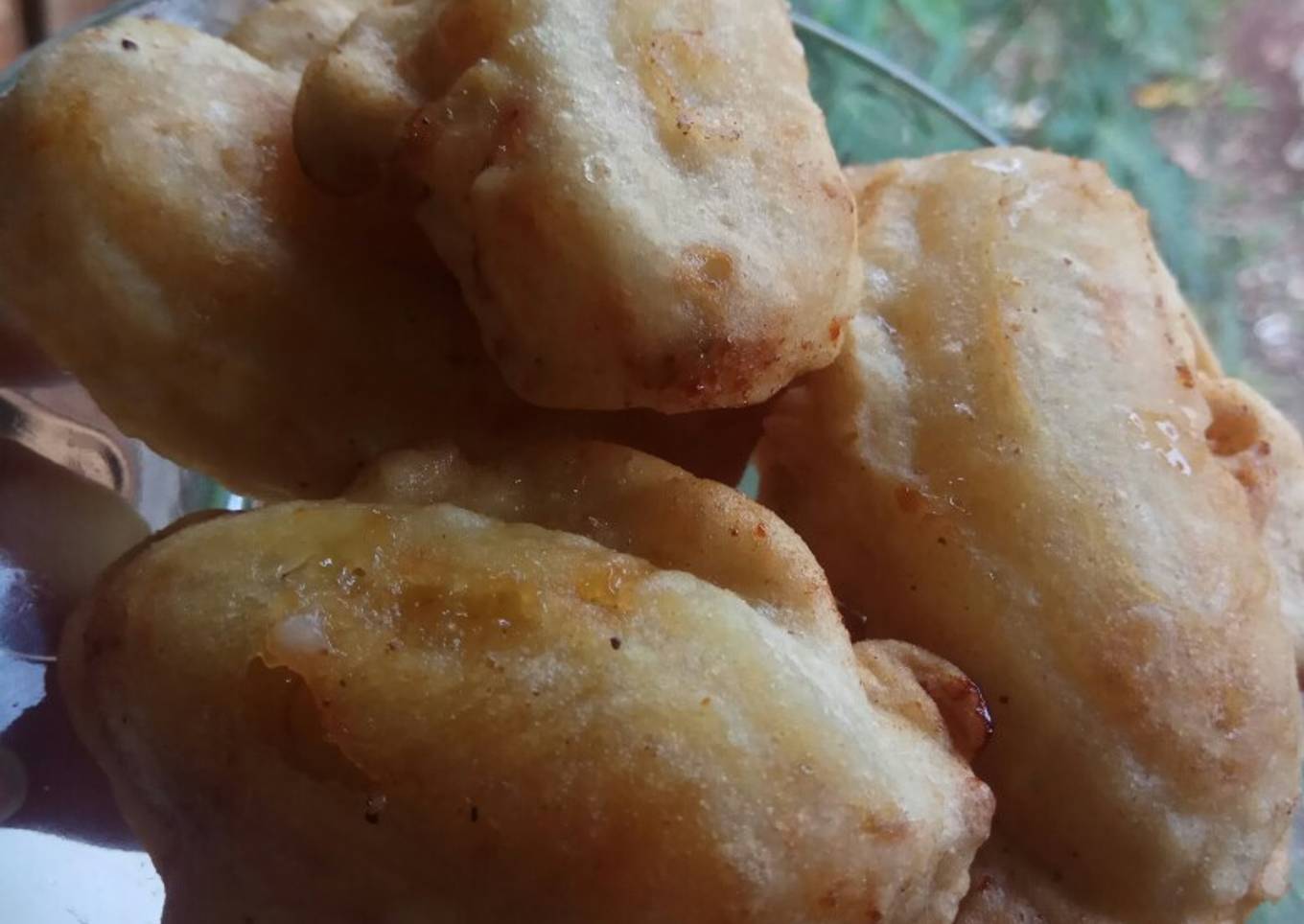 pisang goreng buatan sendiri