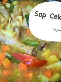 Foto resep Sop ceker ayam