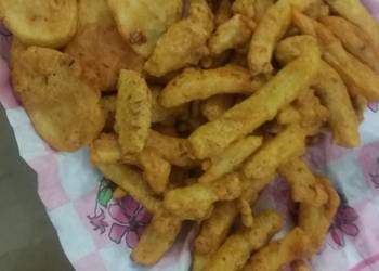How to Make Yummy Crispy chips pakoras cookpadramadan