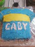 Torta camiseta de boca