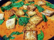 A picture of tofu curry