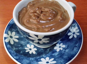 Una foto de Natilla de chocolate