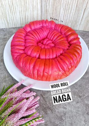 Foto resep Wool Roll Bread Buah Naga