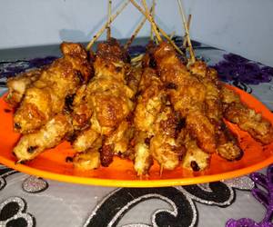 Resep mudah Sate Ayam Madura Gurih Mantul