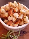 Croutons en 5' (microondas)