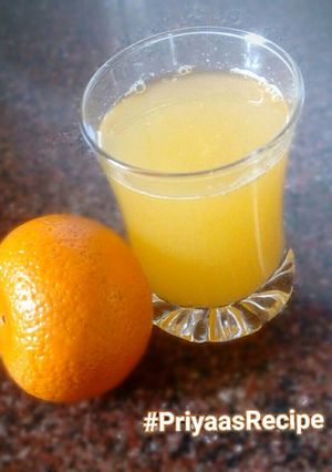 A picture of Handmade Orange Juice.