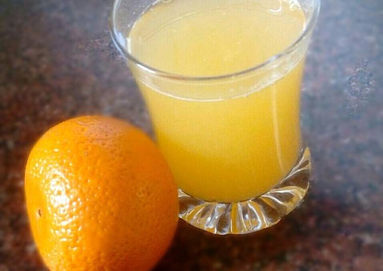 Easiest Way to Prepare Ultimate Handmade Orange Juice