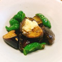 Eggplant and Bell Pepper Stir-Fry A picture of Eggplant and Bell Pepper Stir-Fry.